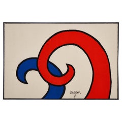 Alexander Calder "The Waves" - French Wool Tapestry