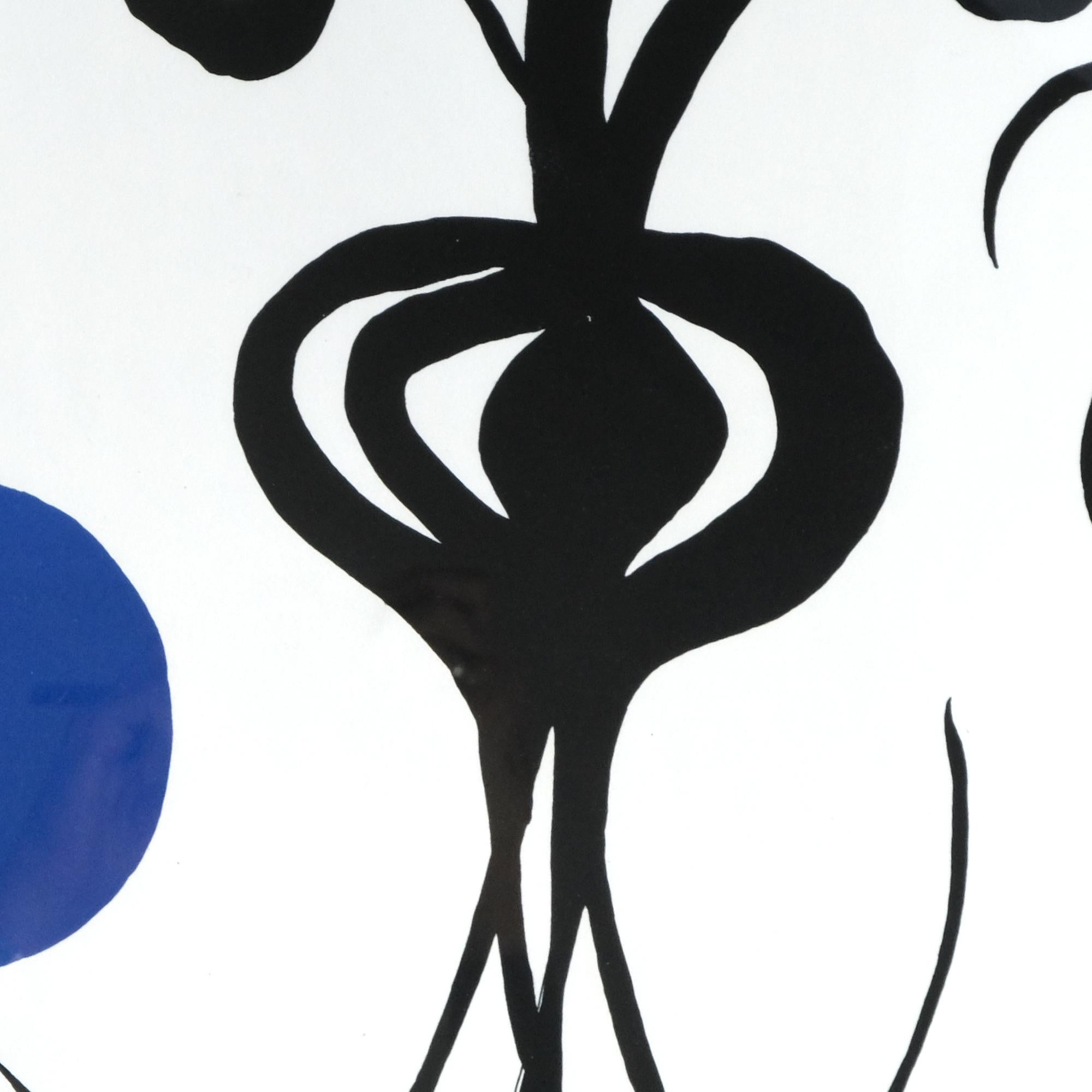 Moderne Alexander Calder - Trois oignons - Épreuve d'artiste signée sur vélin, 1965. en vente