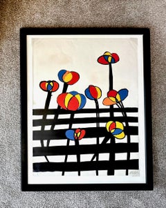 Alexander Calder Untitled/Flowers Fences 1972 Magie Eolienne Portfolio