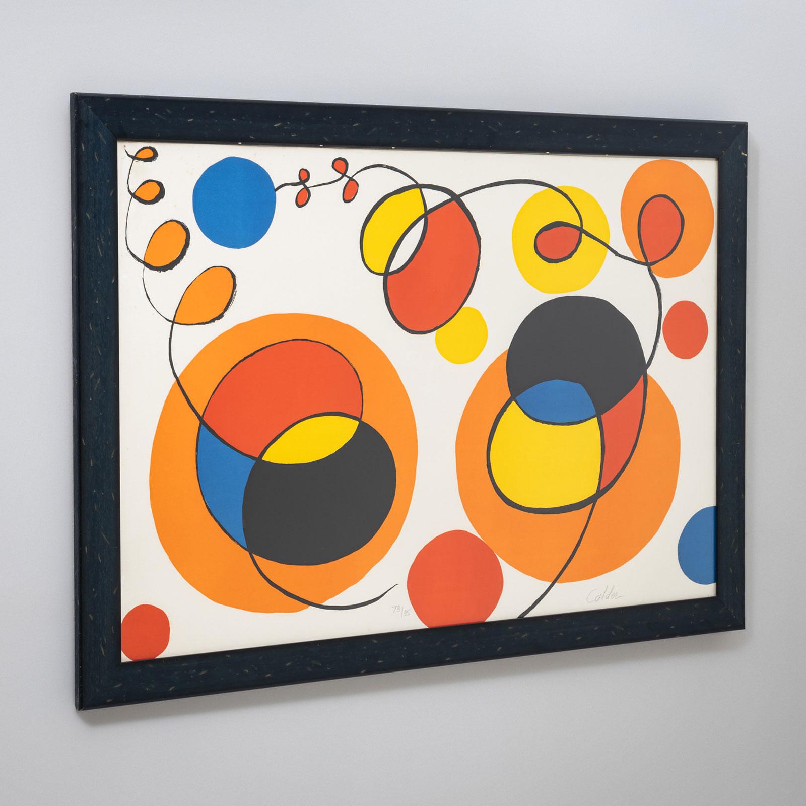 Alexander Calder (USA, 1898-1976) - Farblithographie 