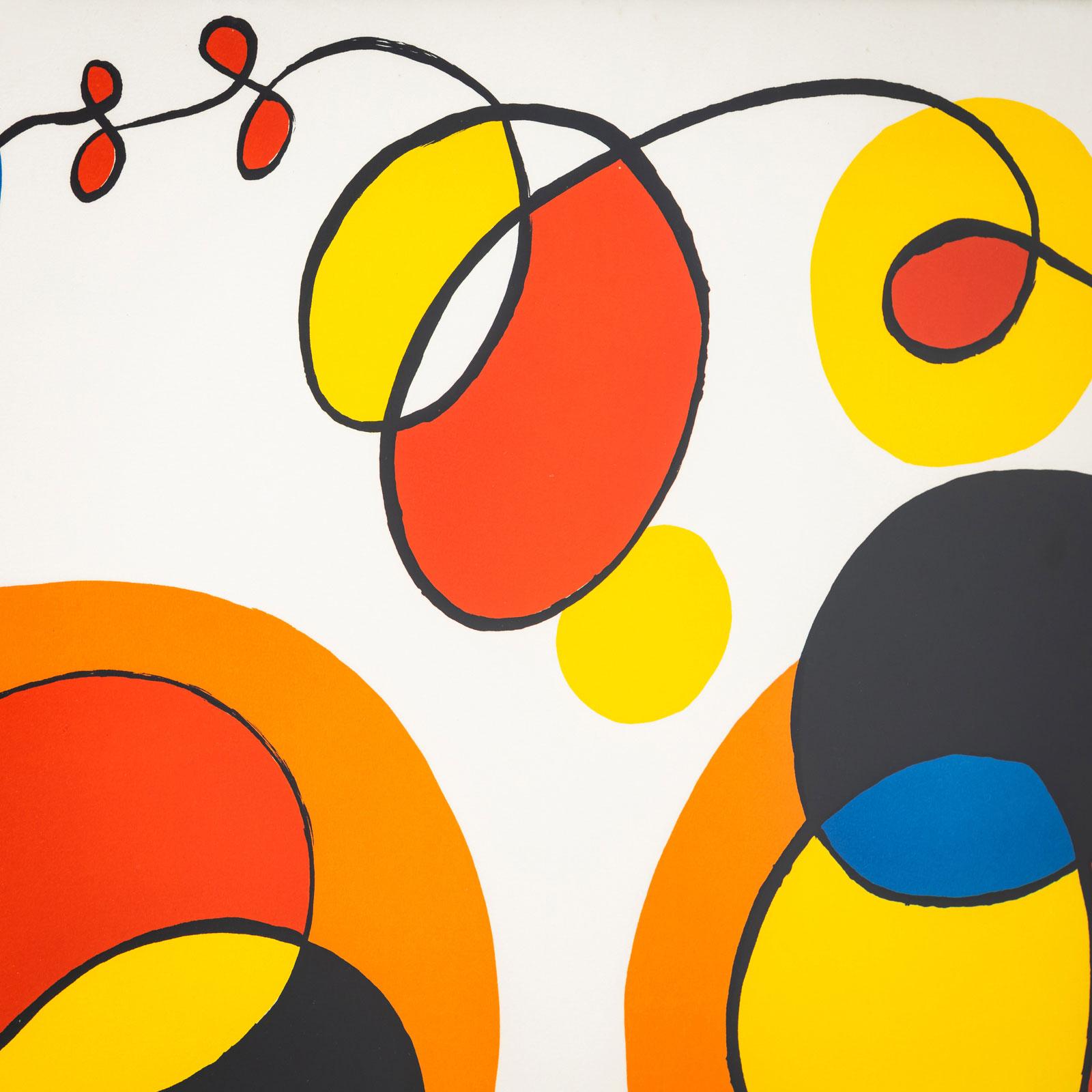 Alexander Calder (USA, 1898-1976) - Farblithographie 