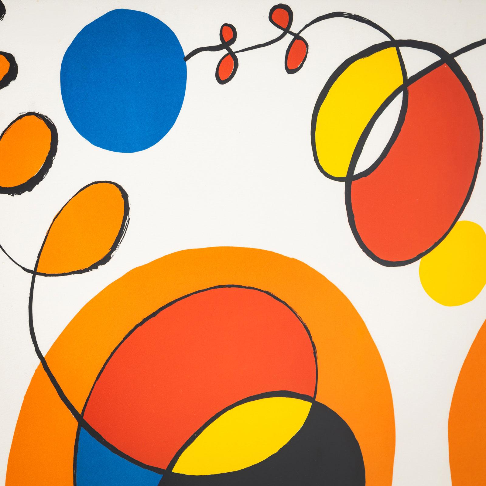 Alexander Calder (USA, 1898-1976) - Farblithographie 