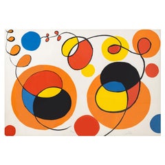 Alexander Calder (USA, 1898-1976) - Lithographie en couleurs "OVERLAPPING", Ed. 79/95