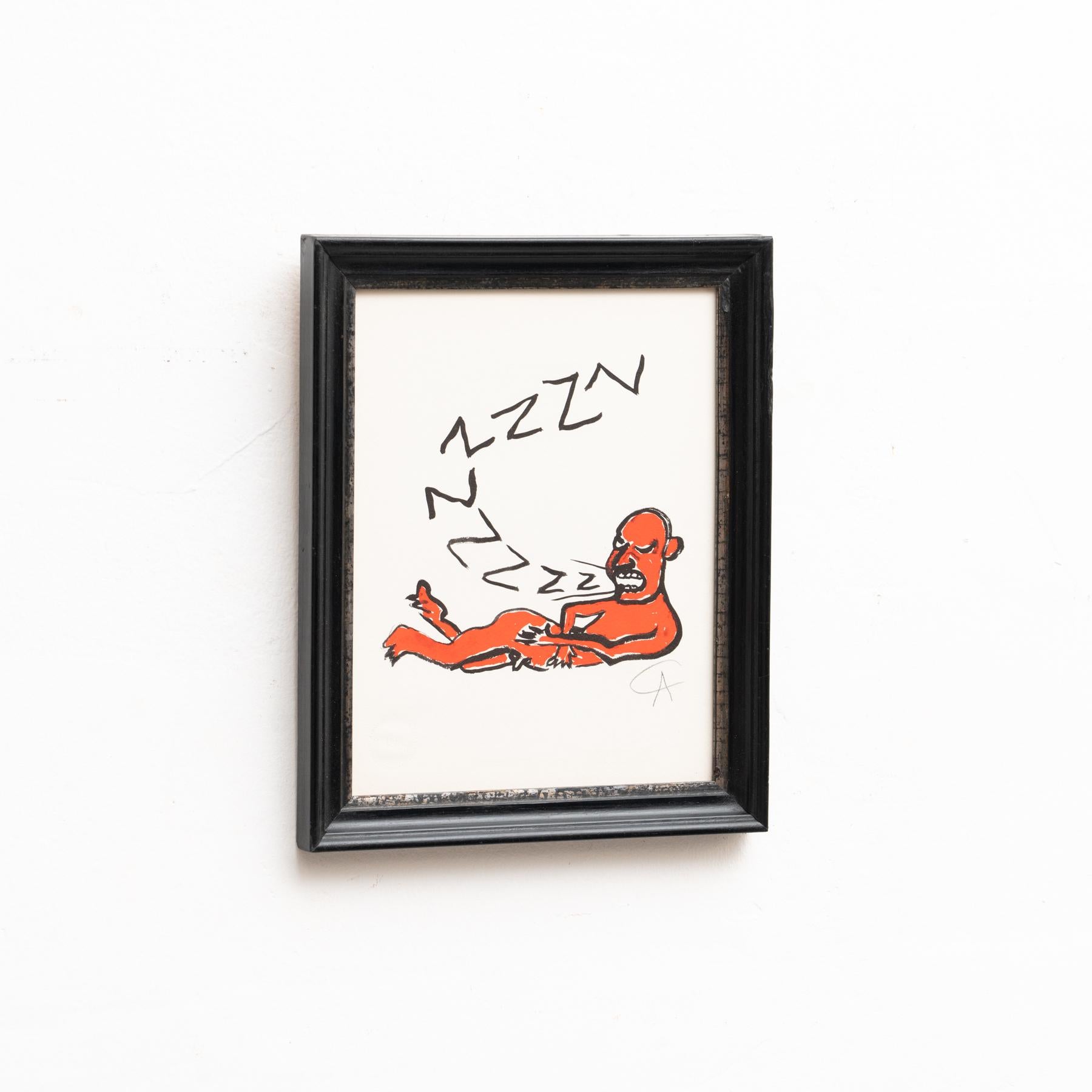 Alexander Calder, 'Z' Lithography, 1973 For Sale 2