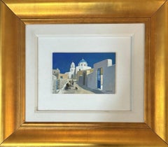 “Santorini Pyrgos Street View”