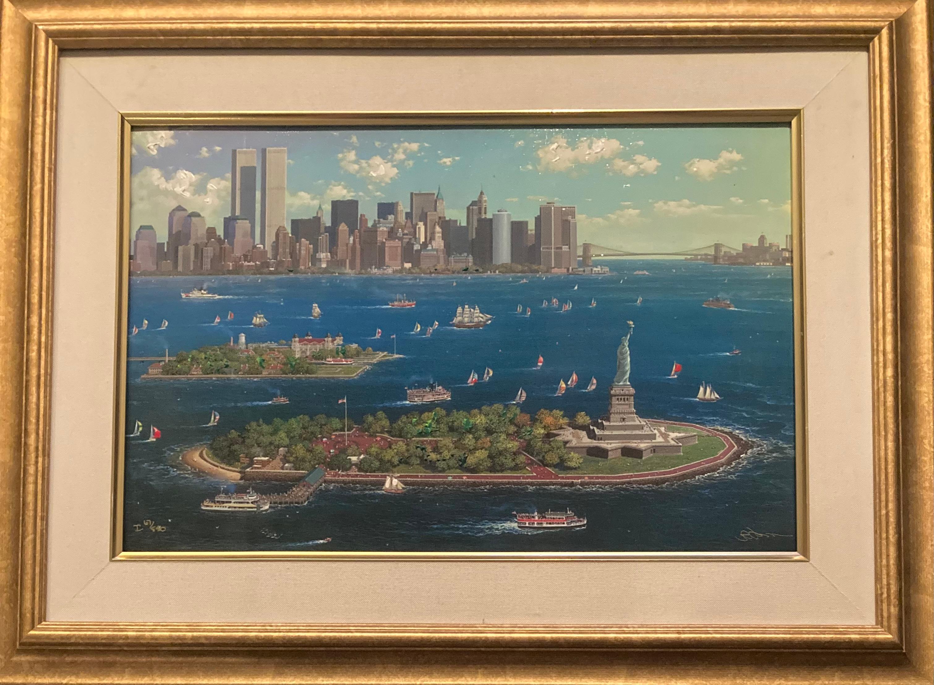 “New York Gateway” - Print by Alexander Chen