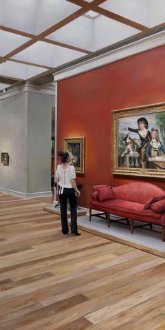 "American Museum ", Oil Painting