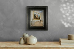 "Proserpine and Pluto" (2025) Oil Portrait Painting on ACM Raymar Panel