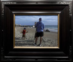 "Side by Side" (2025) Acrylic Portrait Painting on ACM Panel