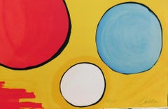 Alexander Color Lithograph, 1975-76, Black Lines from Our Unfinished Revolution