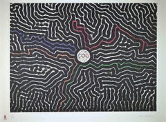 Olympic Games Beijing 2008 - Lithograph by A. de Cadenet - 2008
