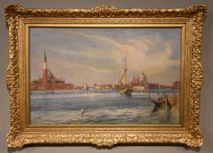 Oil Painting by Alexander Edward Waite "The Grand Canal, Venice"
