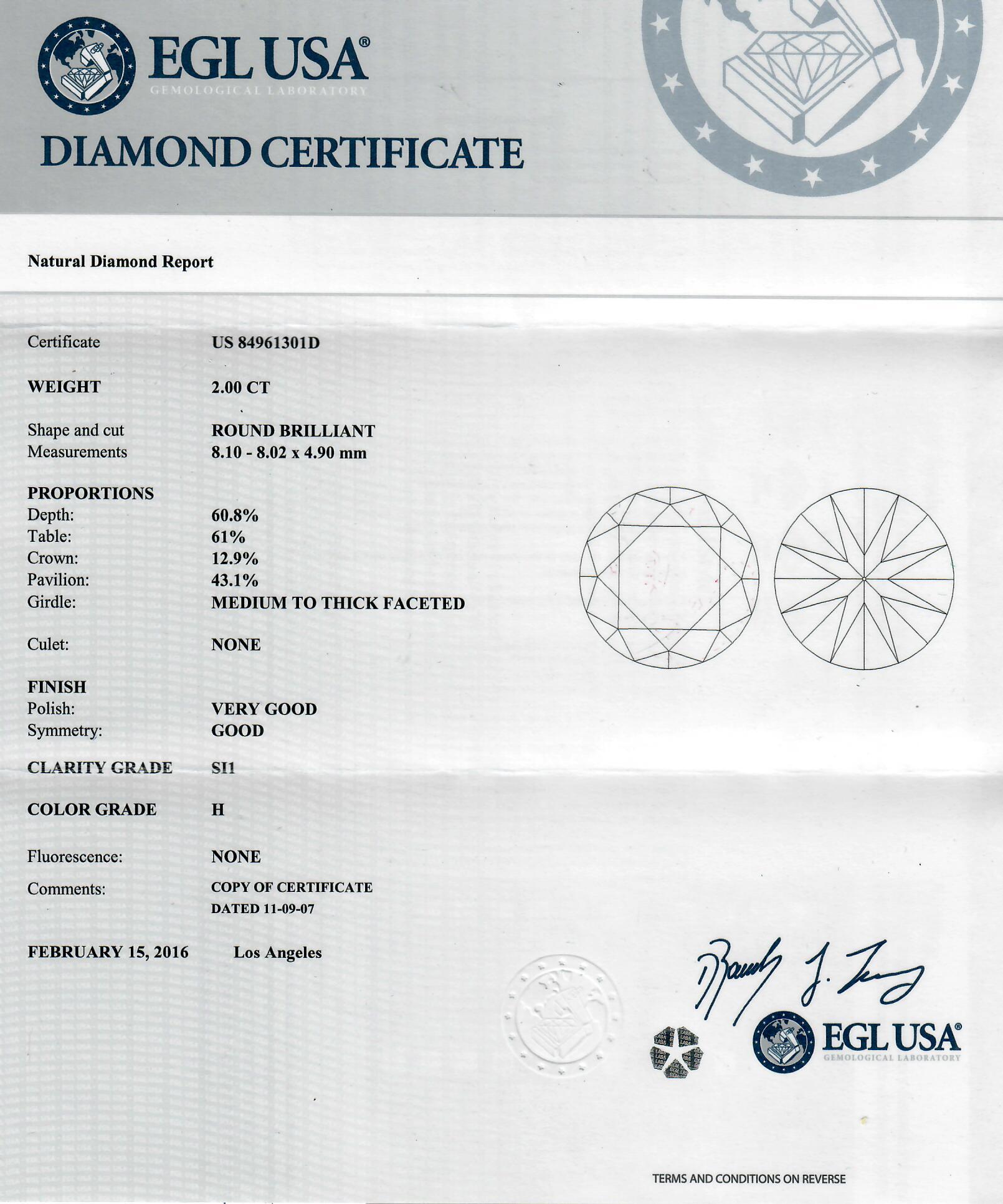 Orecchini Alexander con diamante certificato EGL da 4,82 carati e aureola in oro 18 carati In condizioni Nuovo in vendita a BEVERLY HILLS, CA