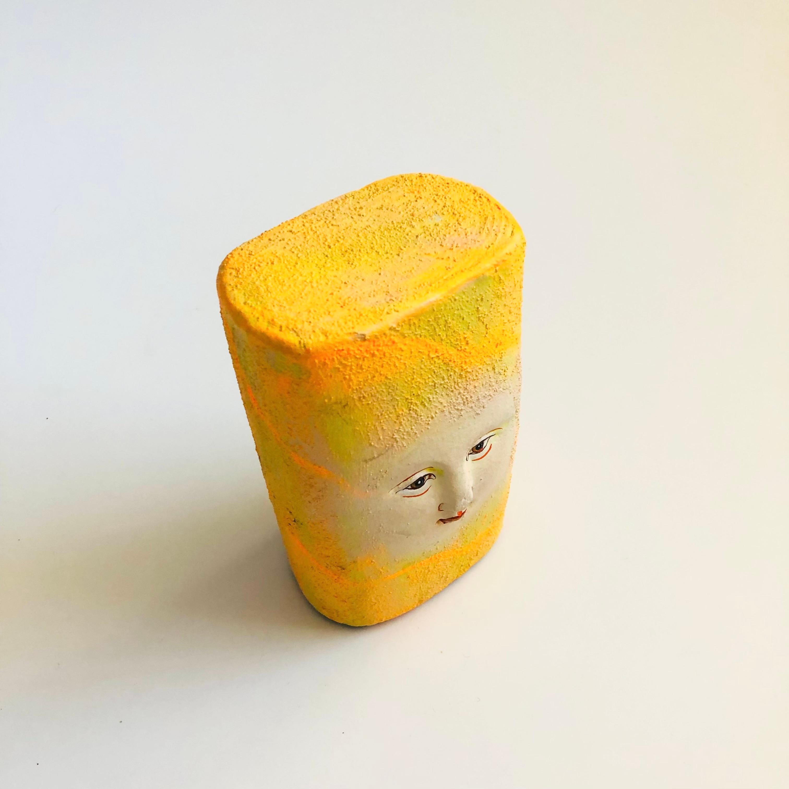 Post-Modern Alexander Flores Mexican Postmodern Pottery Sculpture For Sale