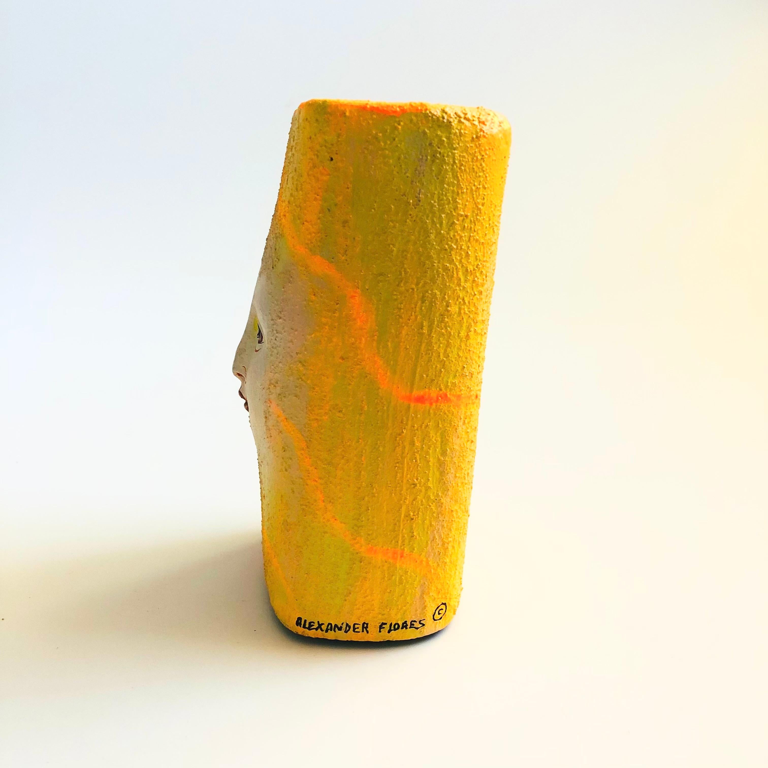 Alexander Flores Mexican Postmodern Pottery Sculpture For Sale 3