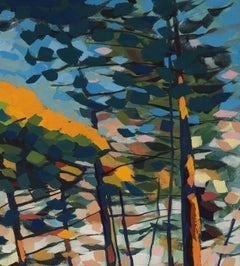 Prima del tramonto, Pittura, Acrilico su tela