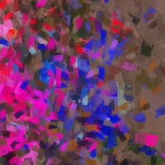 sapore, natura morta astratta, Digitale su tela