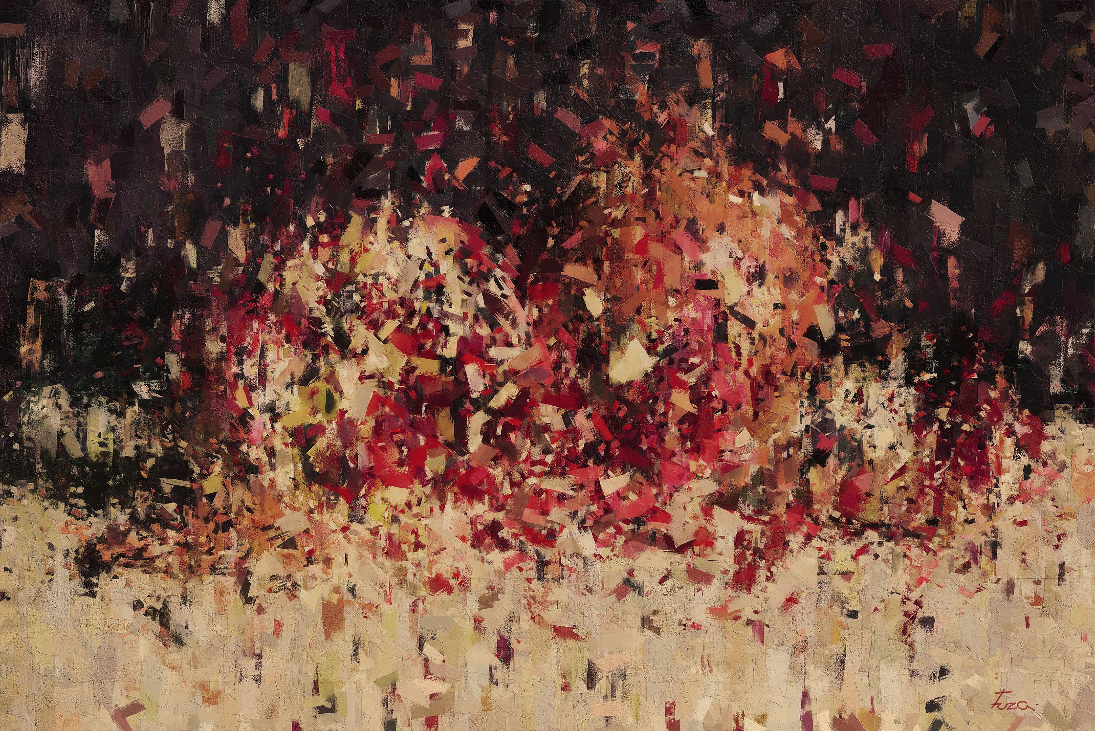 pomegranate, Digital on Canvas - Print by Alexander Fuza