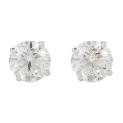 Alexander GIA-Ohrstecker mit 3 Karat runden Diamanten aus Weigold