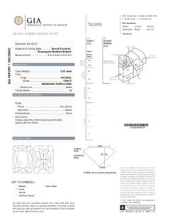 Alexander Beverly Hills GIA 8.21ct Fancy Color Diamond Floral Earrings 18k Gold