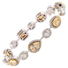 Alexander GIA Certified 16.66ct Multi Diamond Bracelet 18k White
Yellow Gold Alexander GIA Certified 16.66ct Multi Diamond Bracelet 18k White
Yellow Gold