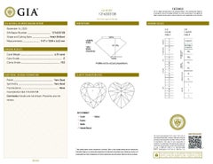 Alexander GIA Certified 4.01 Carat E VS2 Heart Cut Diamond