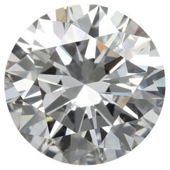 Alexander GIA Certified 4.03 Carat Round Cut F VS2 3EX Diamond