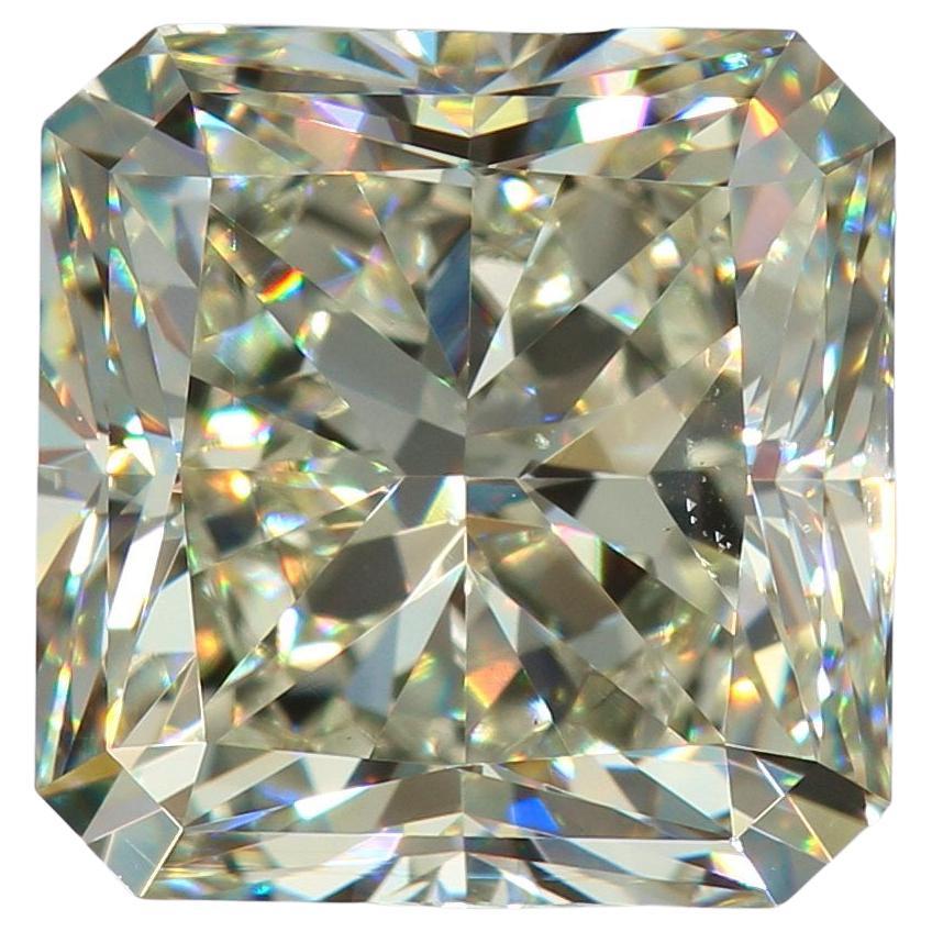 Alexander GIA Certified 5.01 Carat L VS2 Radiant Cut Diamond