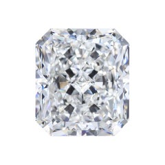 Alexander GIA Certified 5.02 Carat H VS2 Radiant Cut Diamond