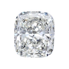 Alexander GIA Certified 5.02 Carat J VS2 Cushion Cut Diamond