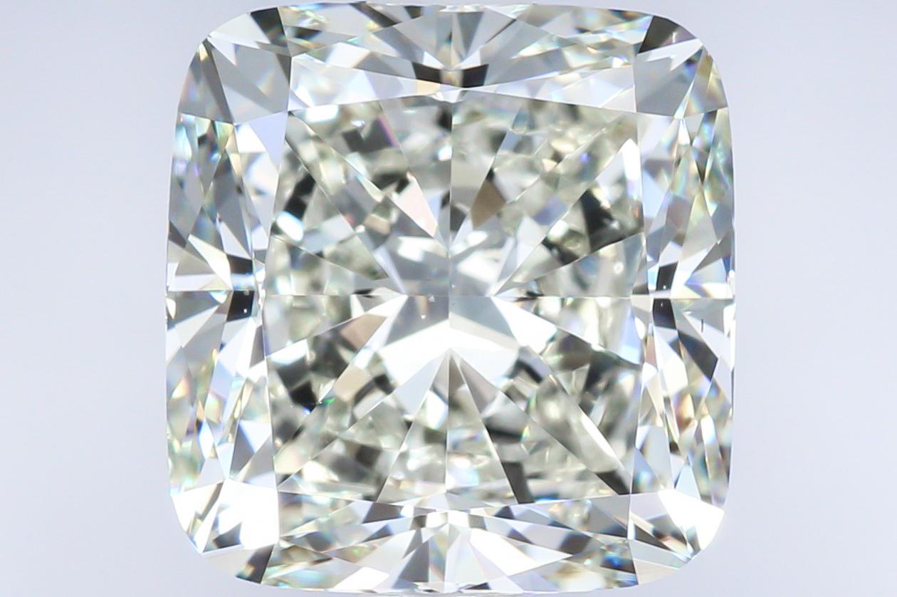 Moderne Alexander, diamant taille coussin certifié GIA de 5,10 carats L VS1 en vente