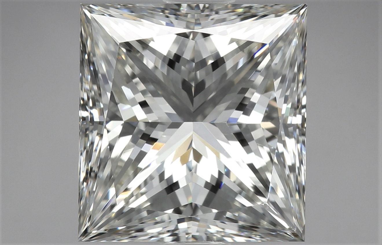 Modern Alexander GIA Certified 5.22 Carat I VVS2 Princess Cut Diamond