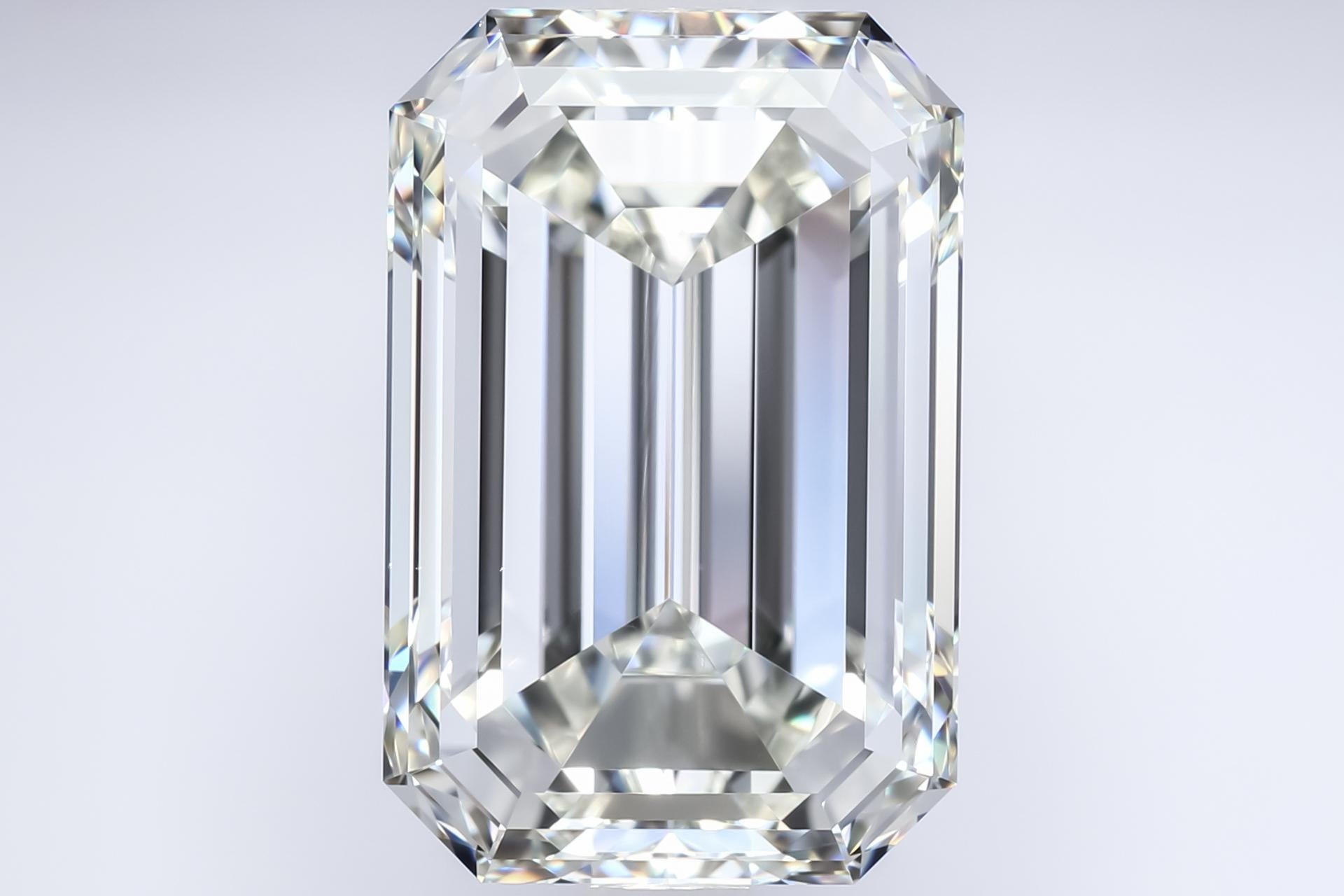 Alexander GIA zertifiziert 9,15 Karat J VVS2 Diamant im Smaragdschliff (Moderne)