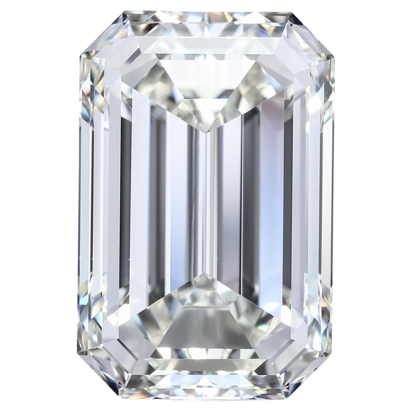 Alexander GIA zertifiziert 9,15 Karat J VVS2 Diamant im Smaragdschliff im Angebot