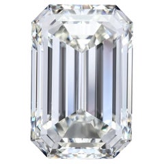 Alexander, diamant taille émeraude certifié GIA de 9,15 carats J VVS2