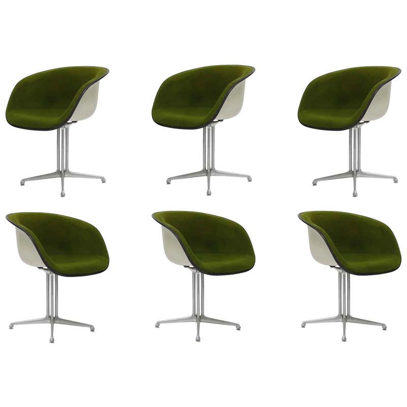 Alexander Girard and Charles Eames La Fonda Swivel Chairs for Herman ...