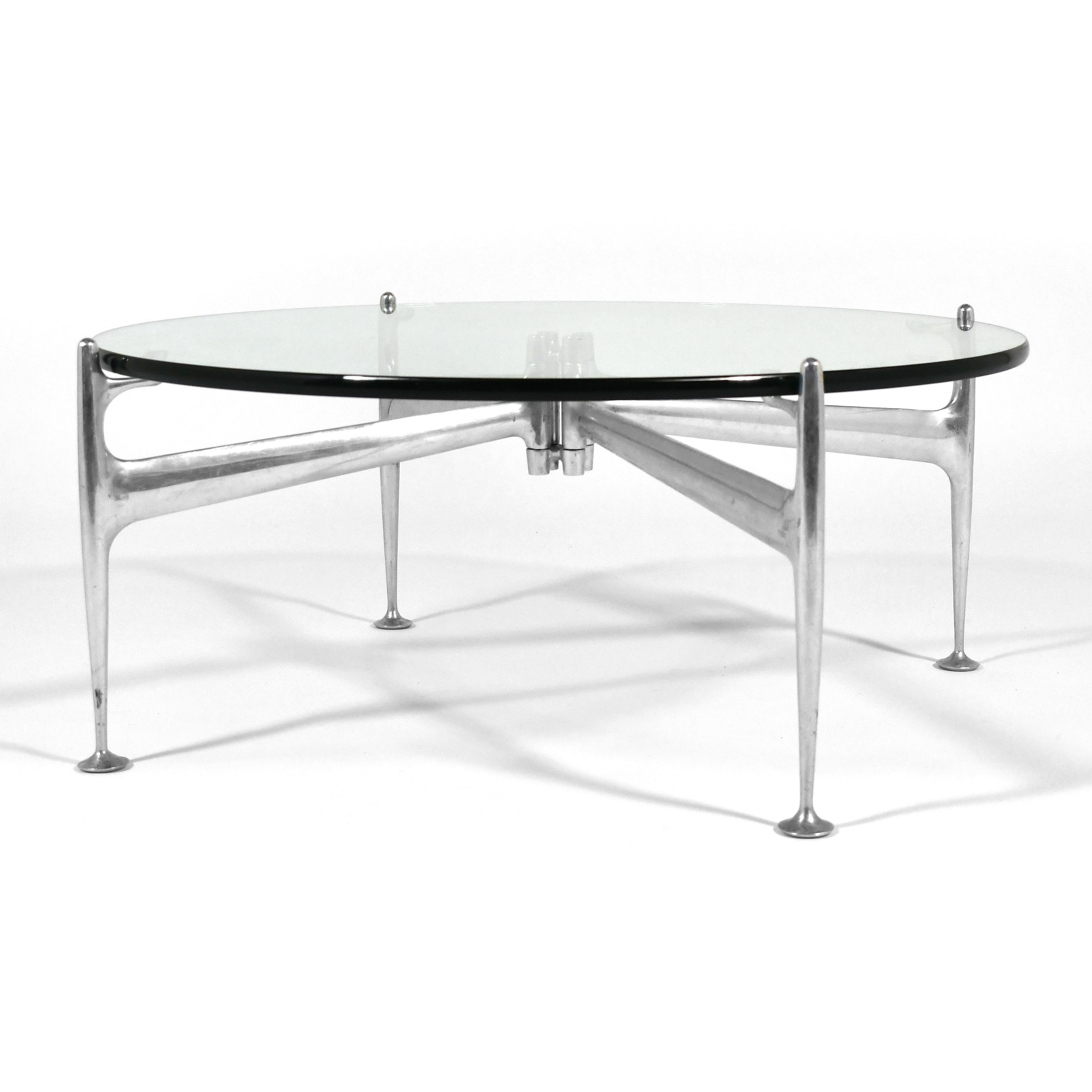 Aluminum Alexander Girard Coffee Table by Herman Miller For Sale