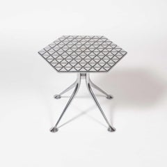 Alexander Girard for Braniff Airlines Hexagon Side Table
