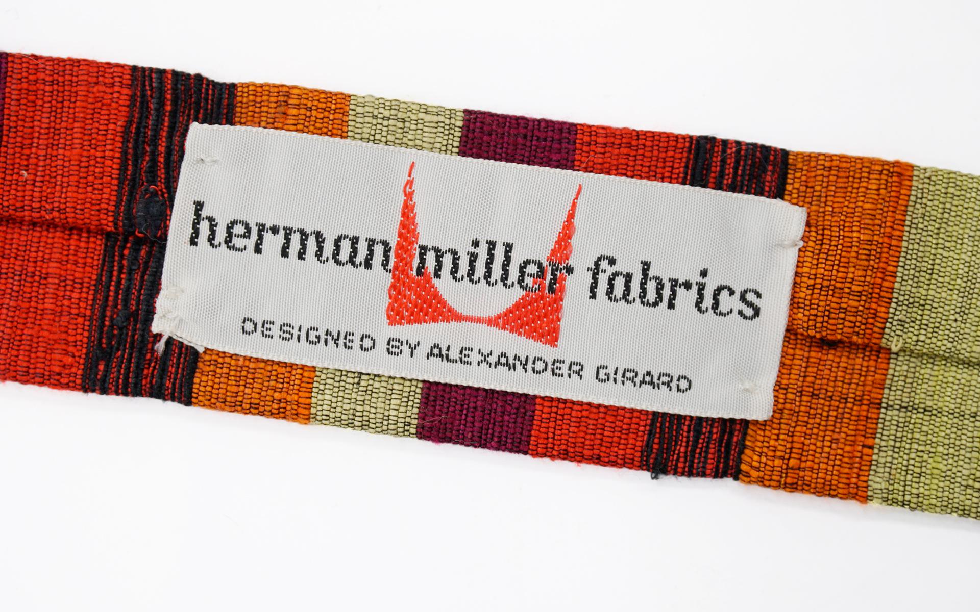Alexander Girard pour Herman Miller Neck Ties. NOS. De la soie. Vintage des années 1960, signé en vente 1