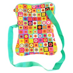 Alexander Girard Lic. Borsa a tracolla e supporto per laptop con design iconico del sole