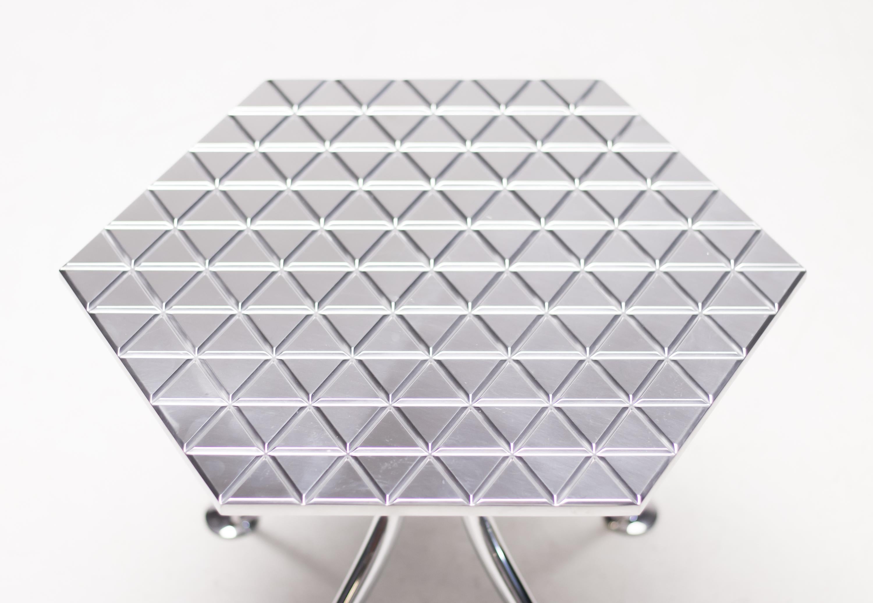 Aluminum Alexander Girard Occasional Table