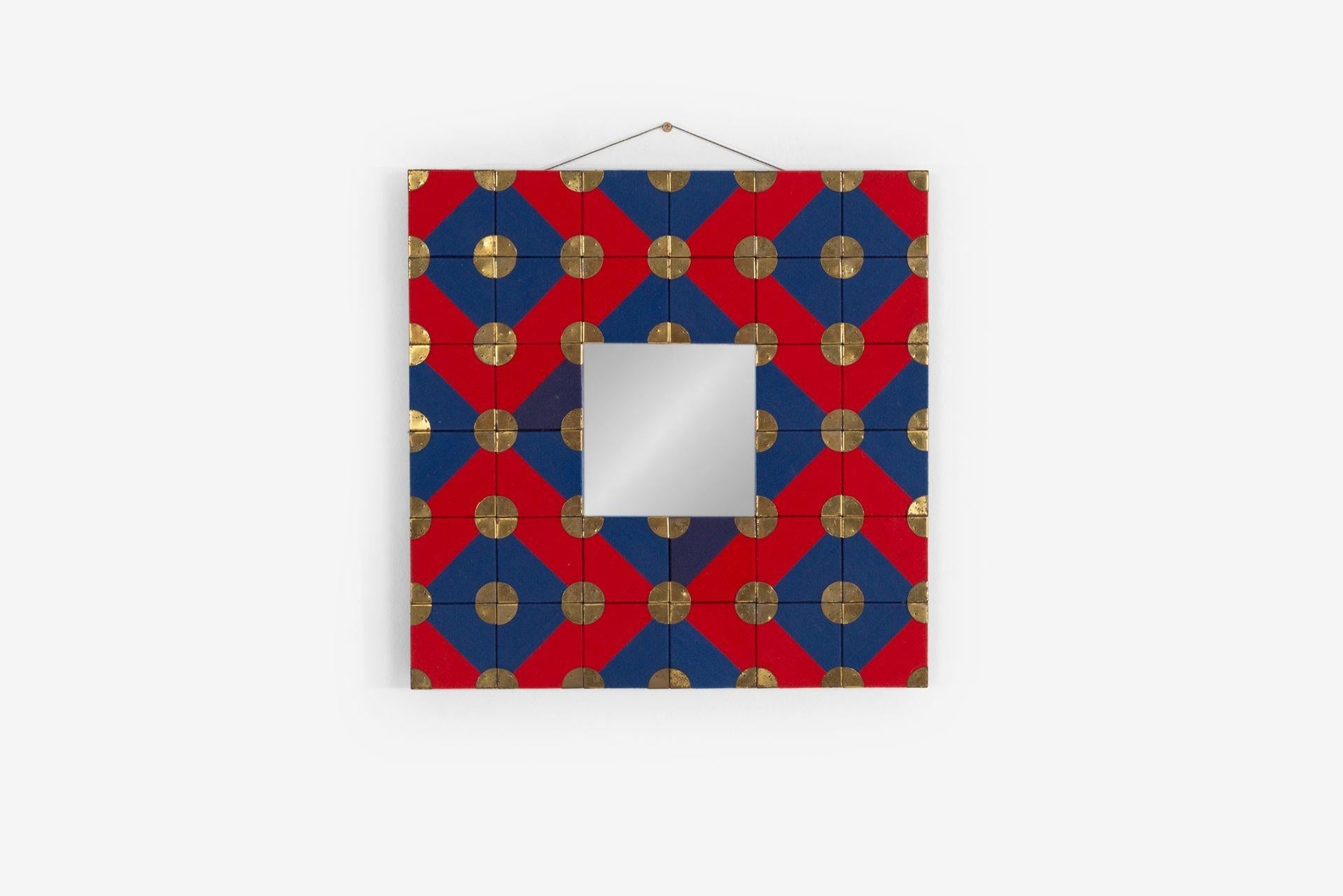 Alexander Girard Wall Mirror for Textiles & Objects 1961 For Sale 2