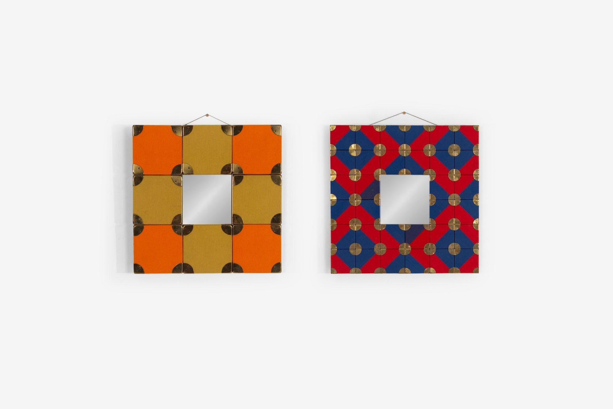 Mid-20th Century Alexander Girard Wall Mirror for Textiles & Objects 1961 For Sale