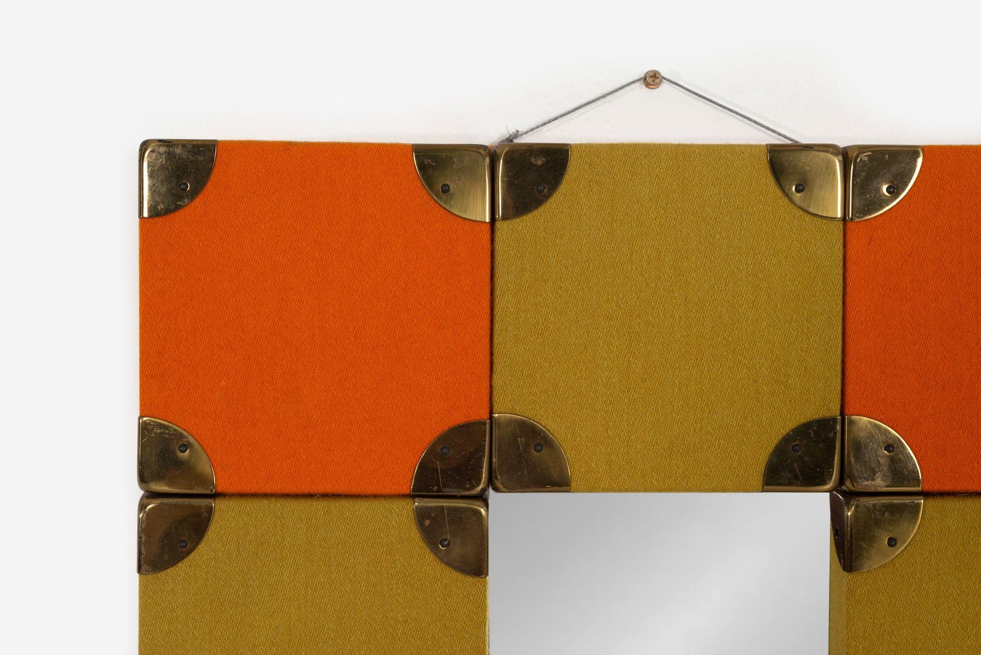 Mid-Century Modern Alexander Girard Wall Mirror for Textiles & Objects 1961 For Sale