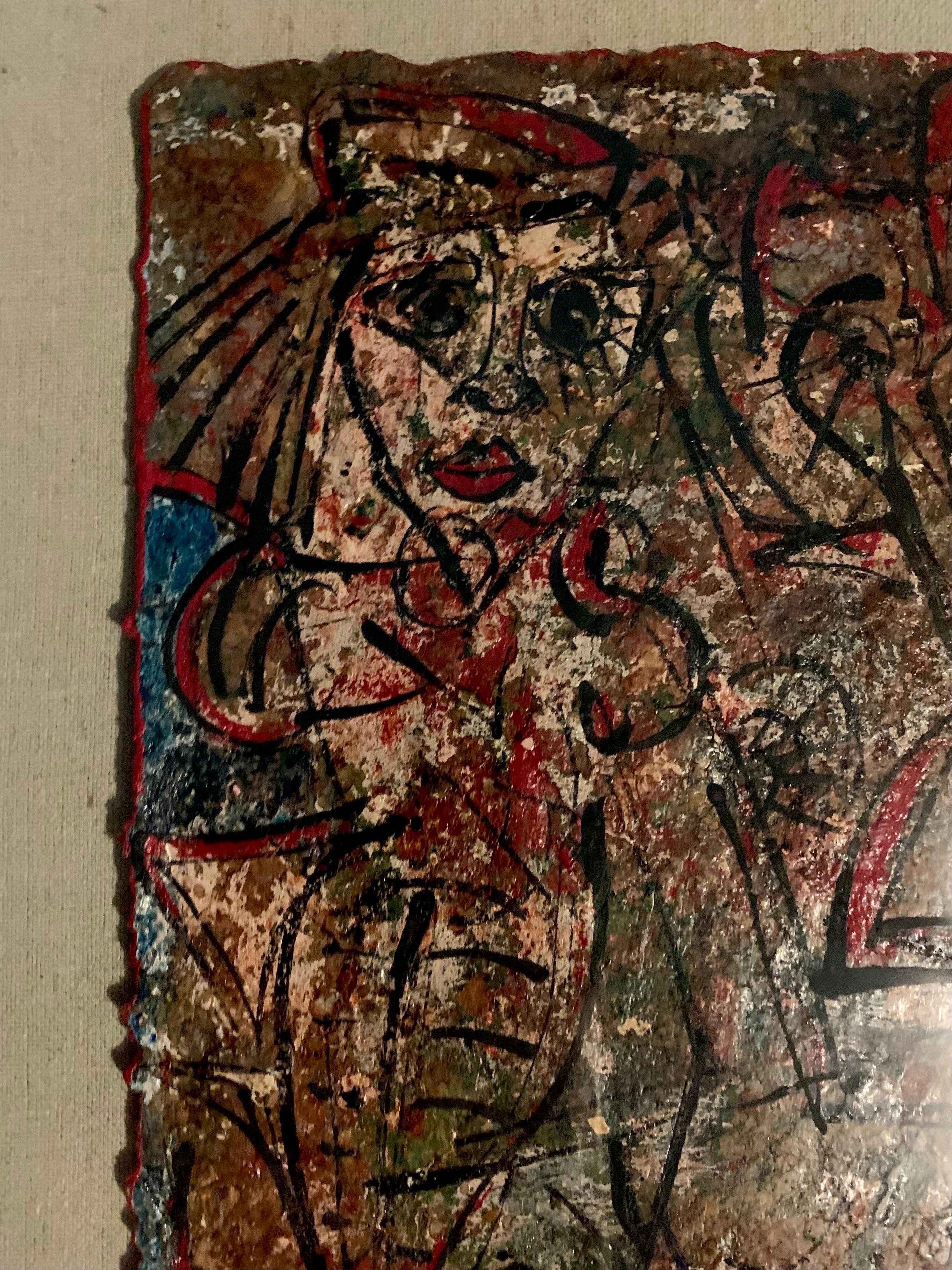 Alexander Gore Moderne Kunst Mixed Media im Zustand „Gut“ im Angebot in Boynton Beach, FL
