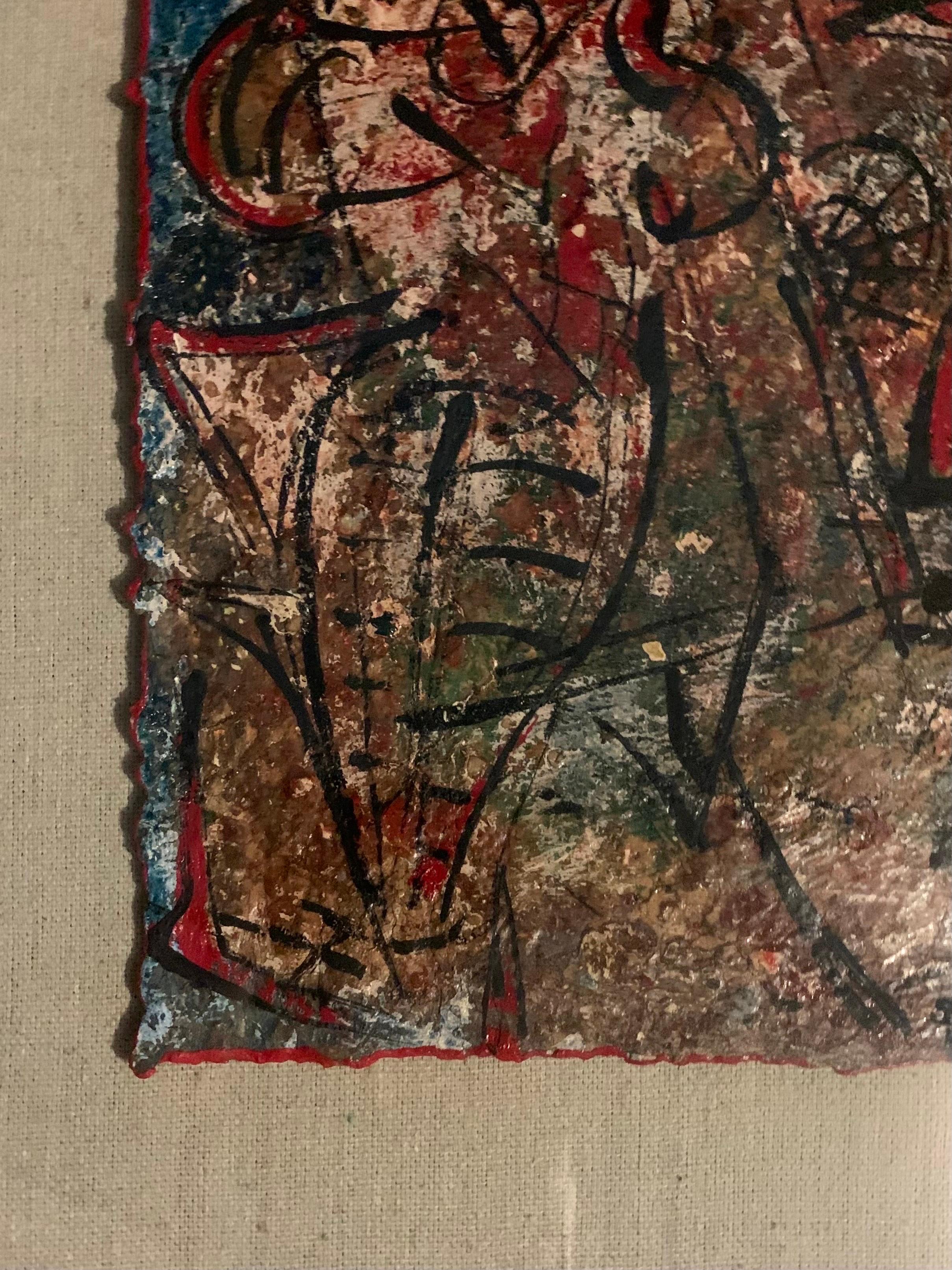 Alexander Gore Moderne Kunst Mixed Media (Leinwand) im Angebot