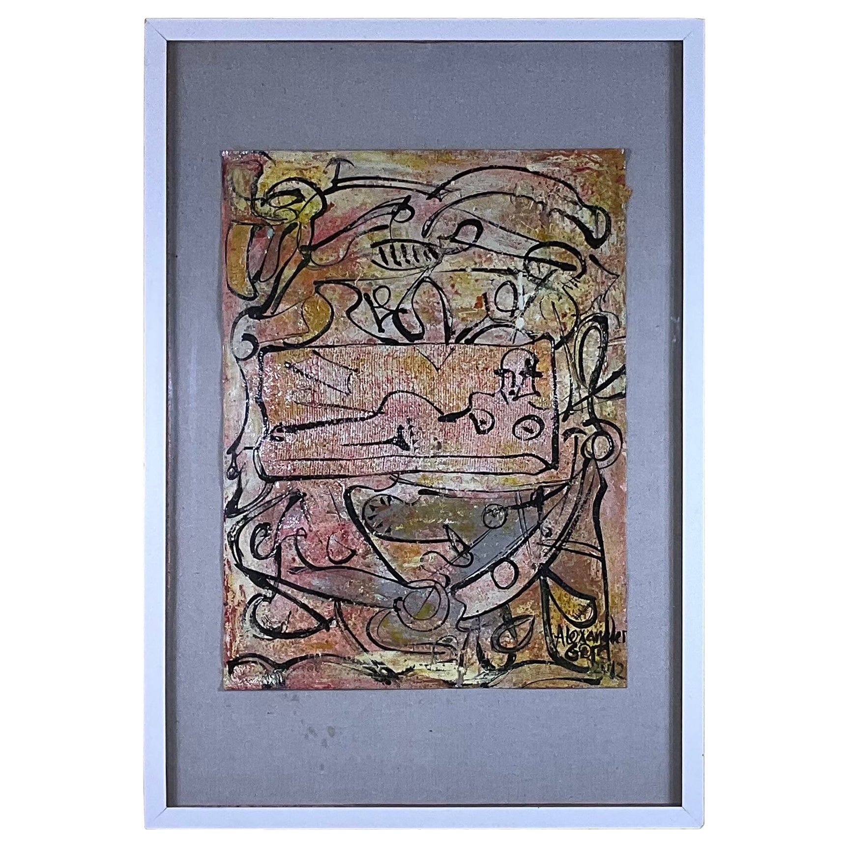 Moderne Kunst von Alexander Gore, Öl auf Leinwand