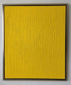 Sunny Side Yellow Abstract With Texture