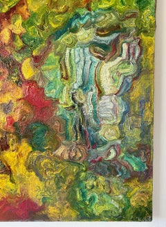 The Salad Of Color, grande huile abstraite