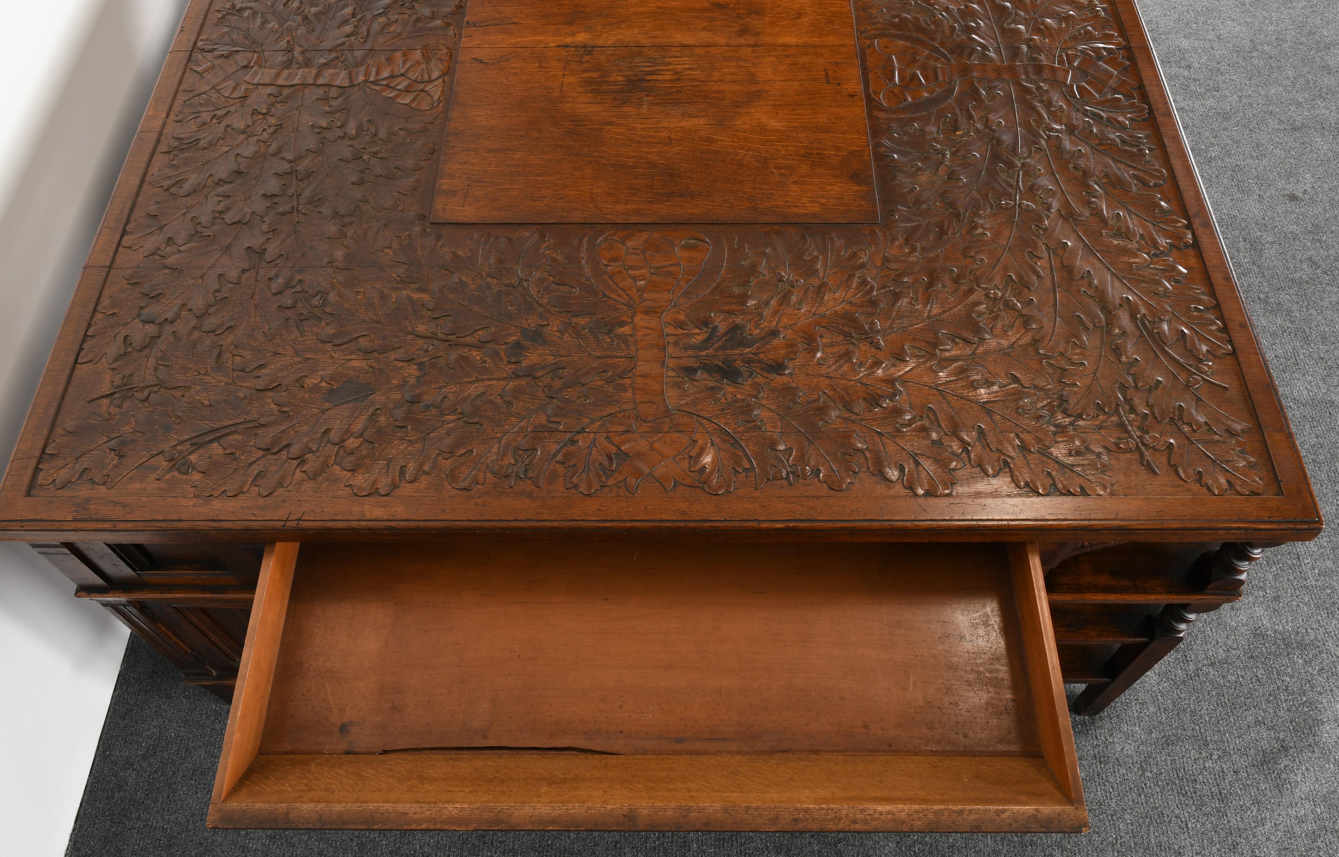 Alexander Graham Bell's Partner's Desk from the Birchbrow Mansion, 19th Century 4